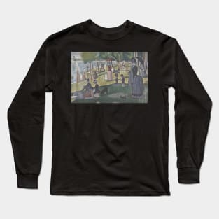 Seurat Haunted Sunday Long Sleeve T-Shirt